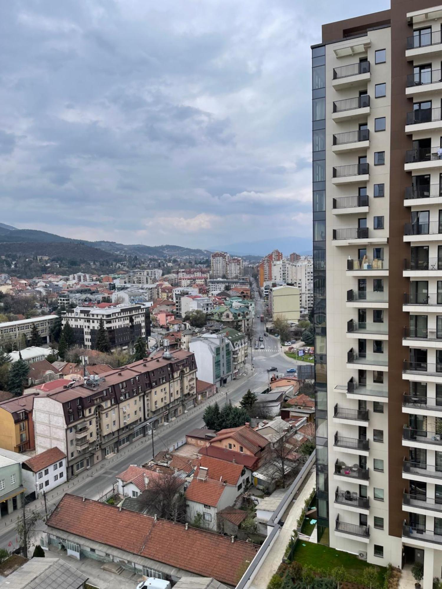 180° View Apartment In Diamond Building スコピエ エクステリア 写真