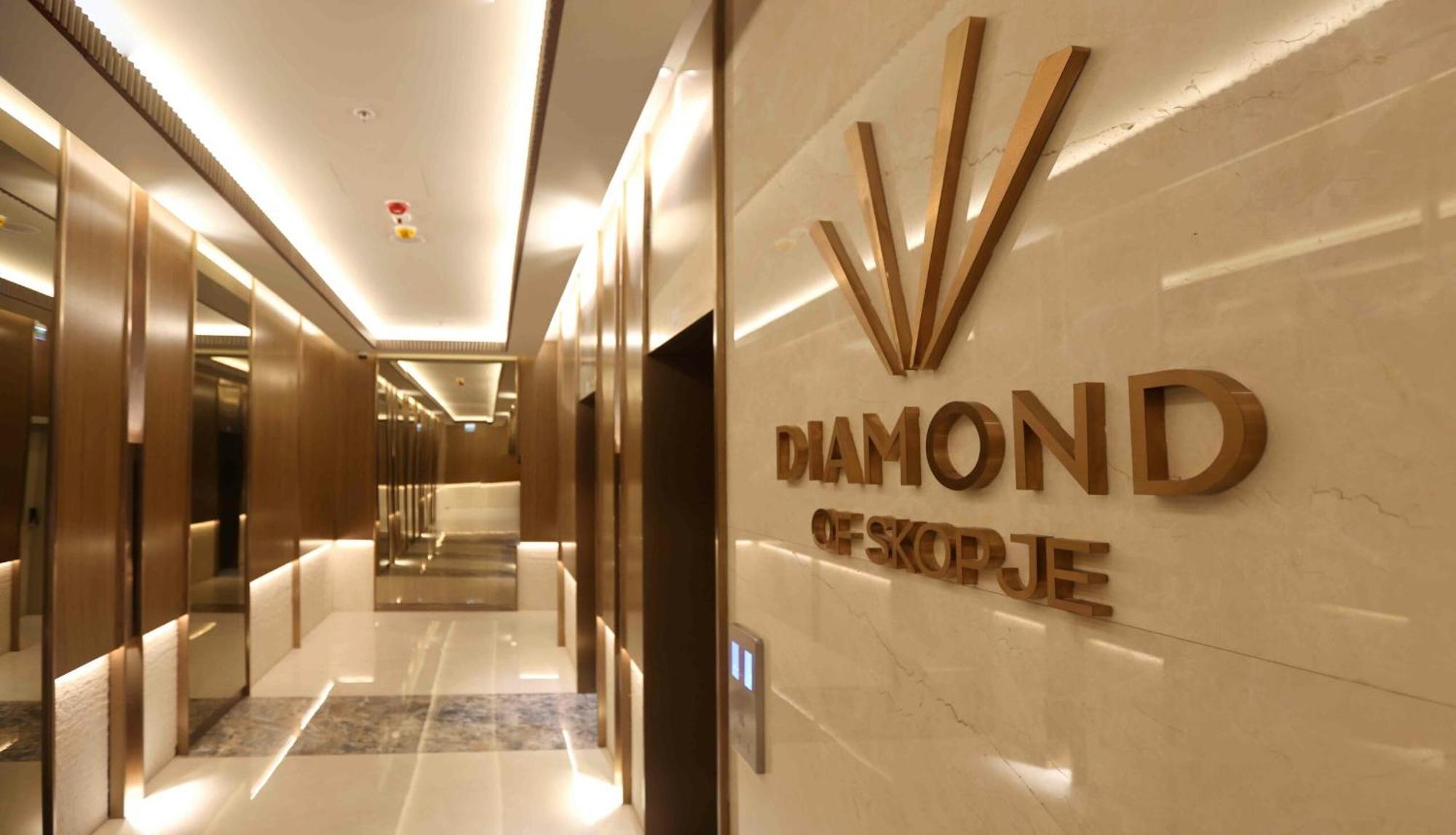 180° View Apartment In Diamond Building スコピエ エクステリア 写真